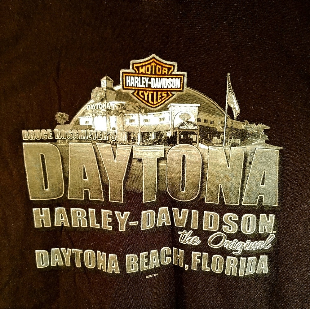 Harley Davidson Daytona  beach shirt size large - Picture 3 of 7